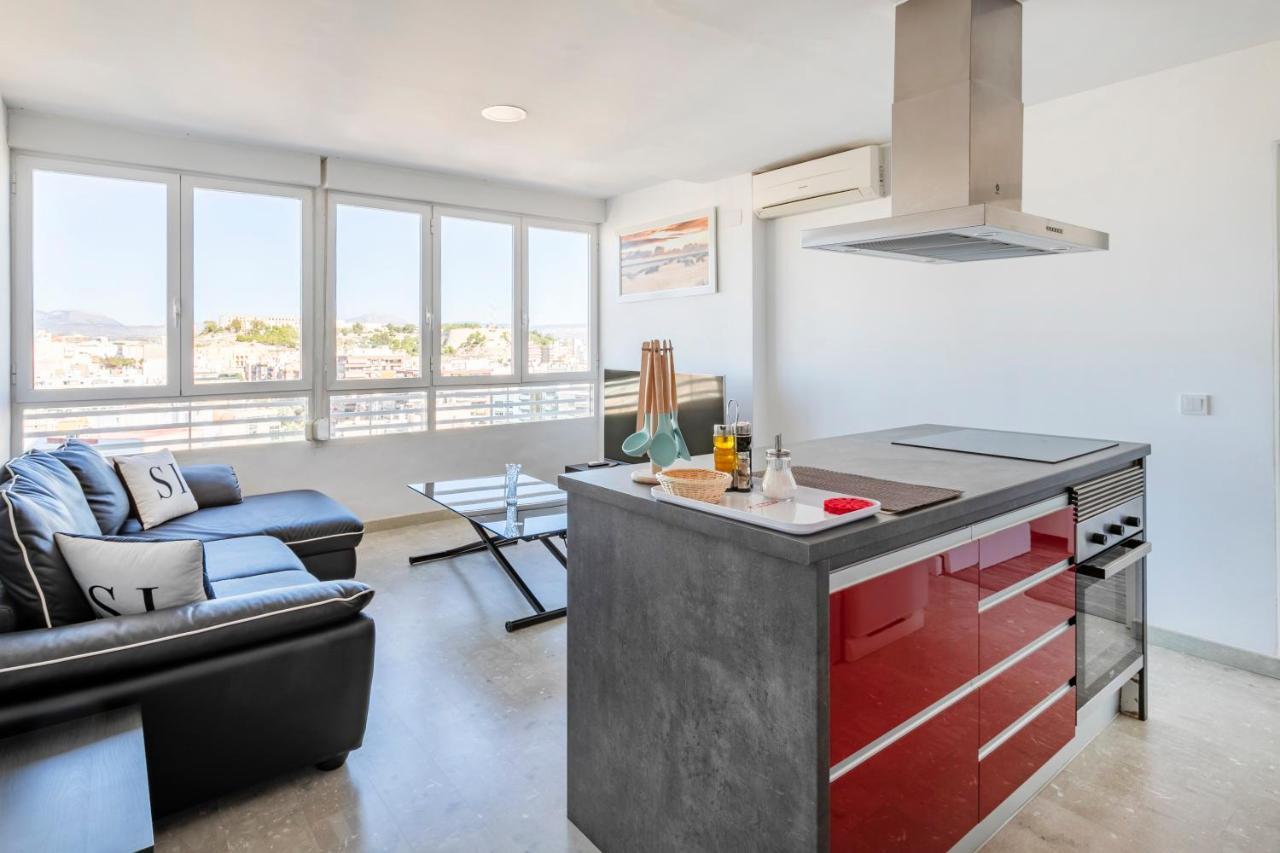 Beach Suite, City & Mountain View Alicante Exteriör bild