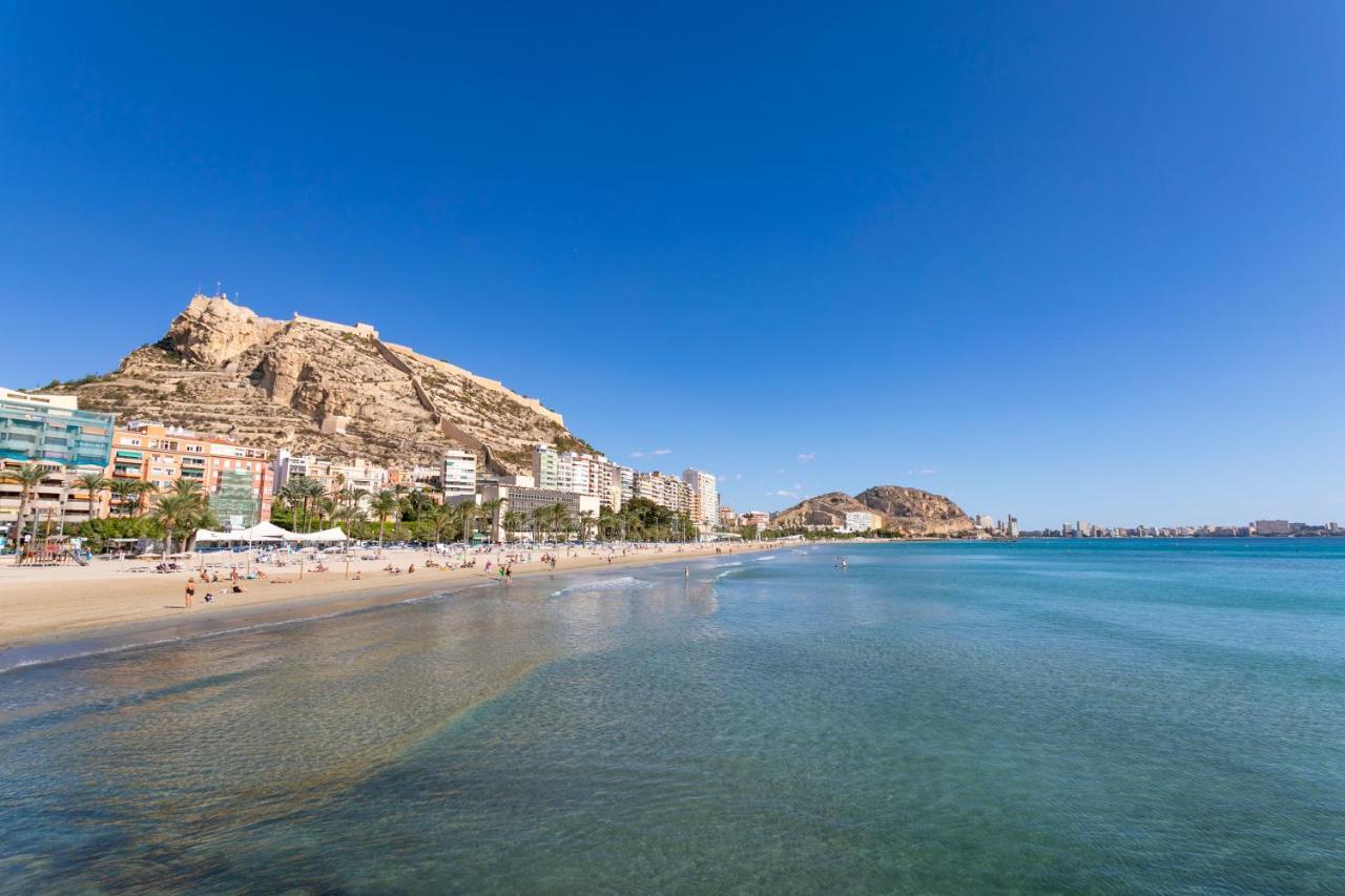 Beach Suite, City & Mountain View Alicante Exteriör bild